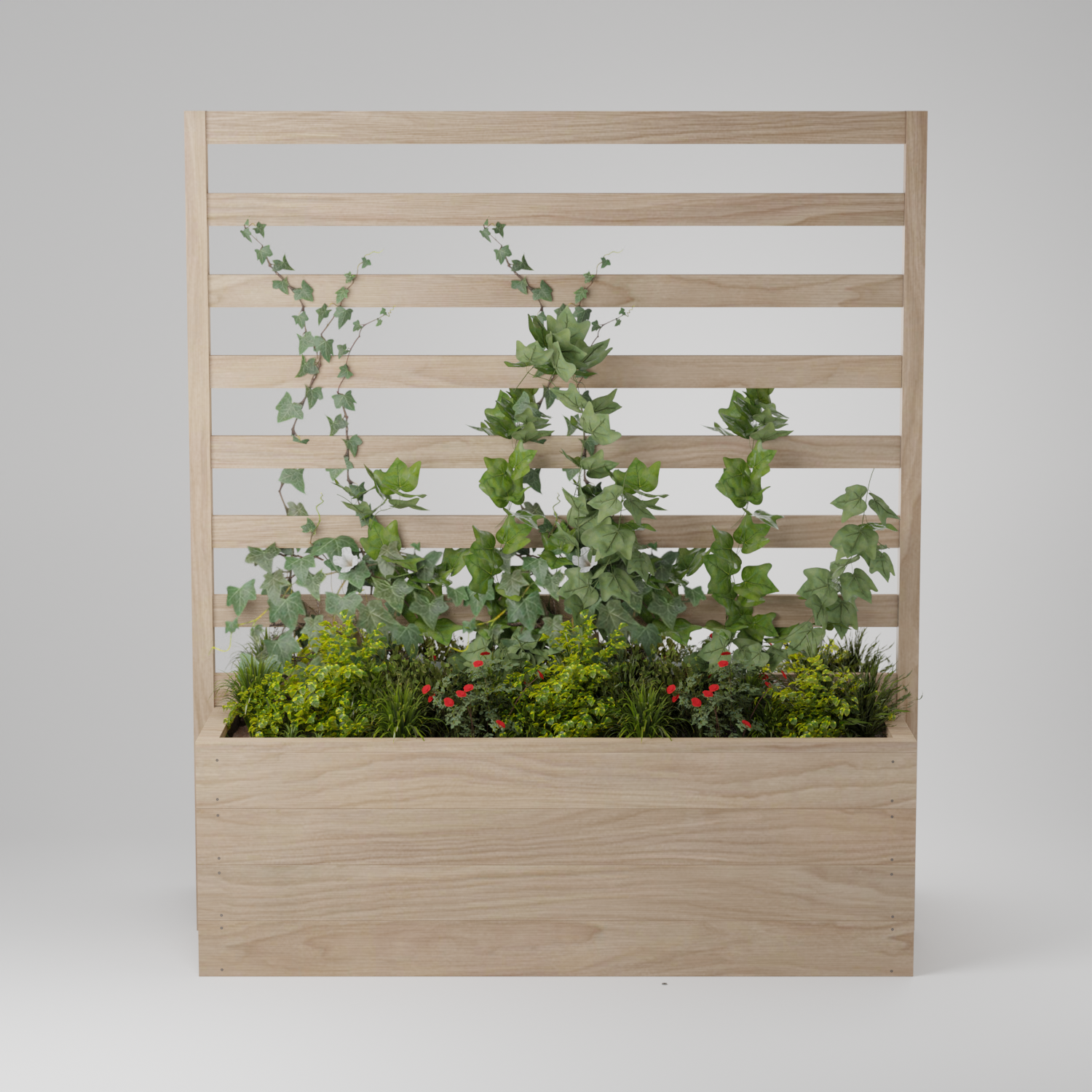 Planter box with trellis, Build plans