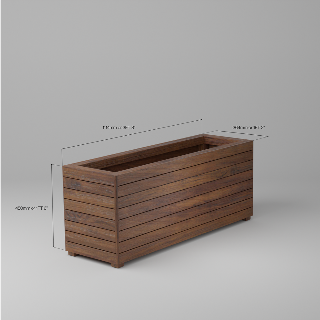 Modern planter box collection, Build plans