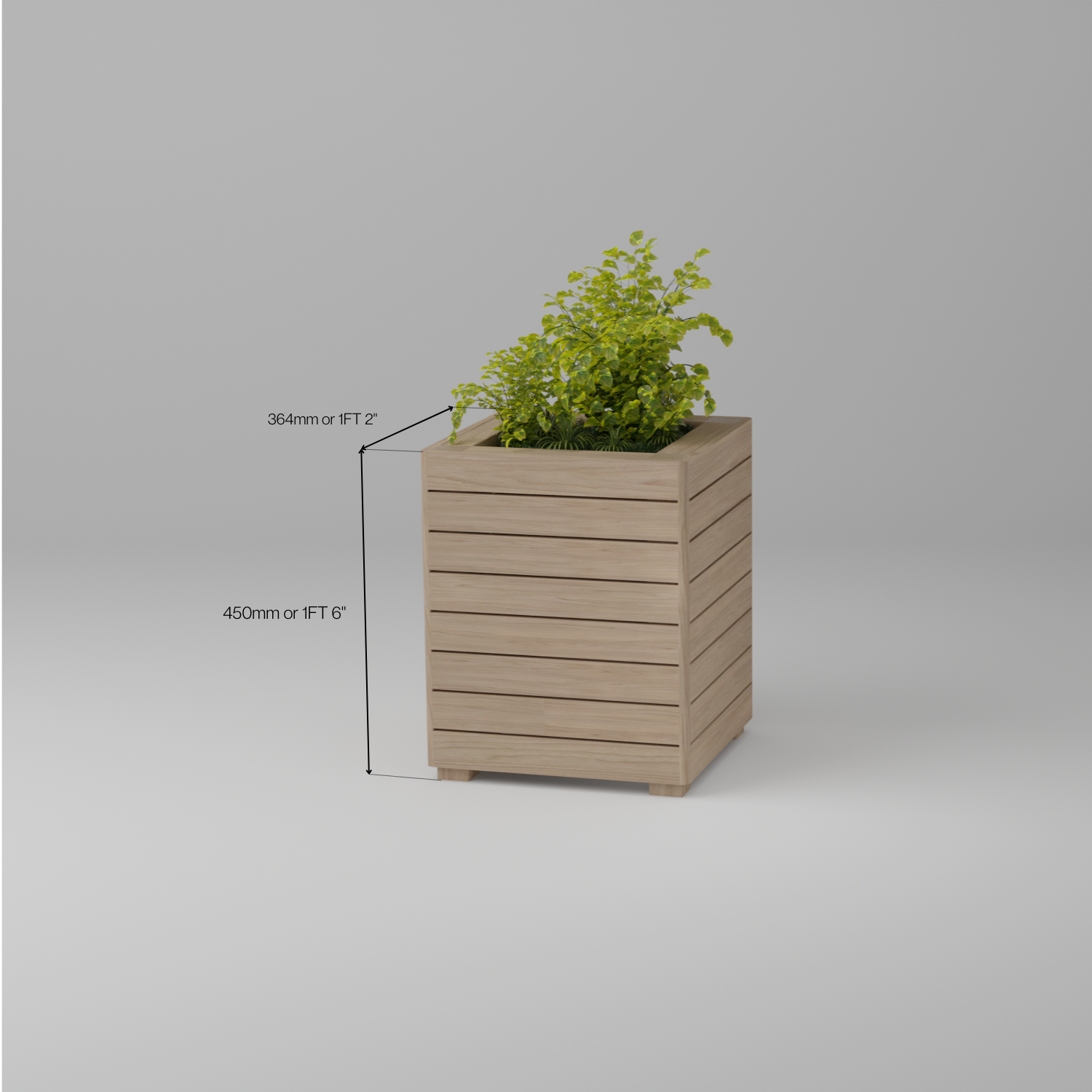 Modern planter box collection, Build plans