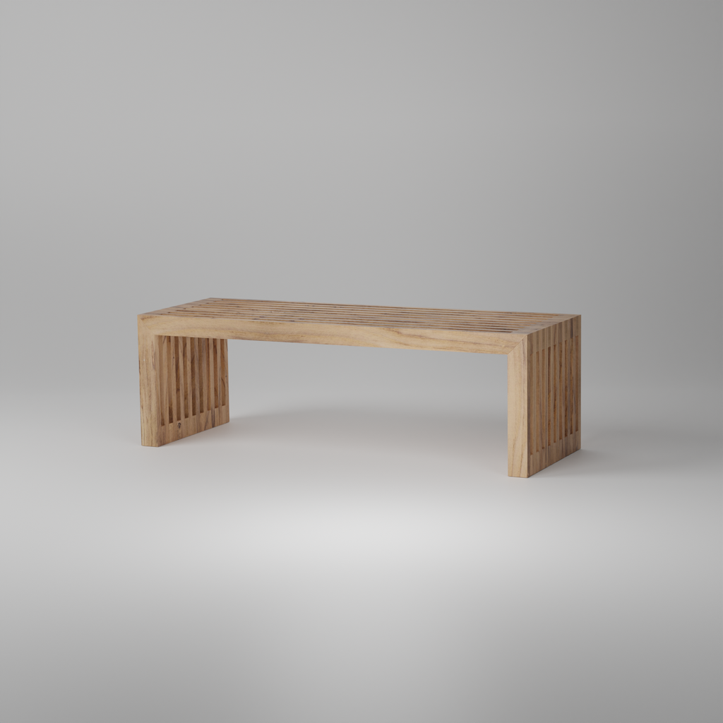 Modern bench, Build plans