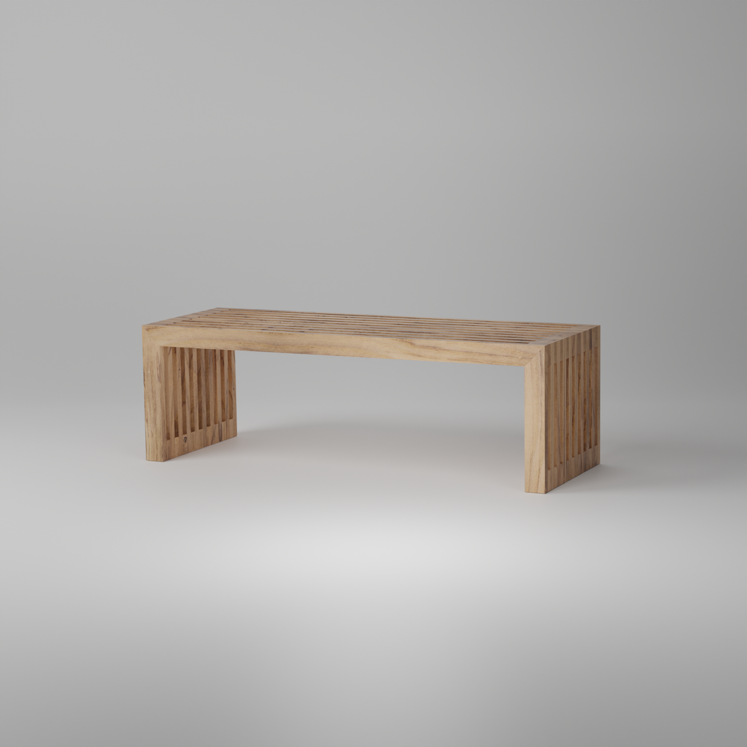 Modern bench, Build plans