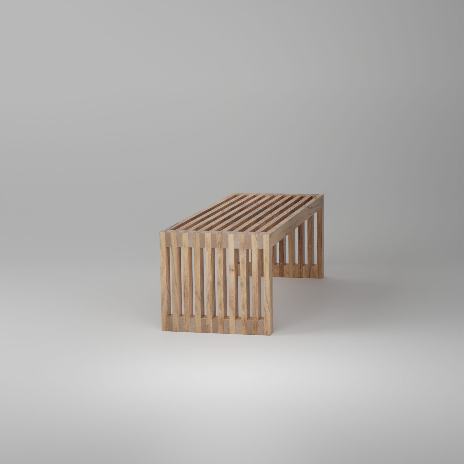 Modern bench, Build plans