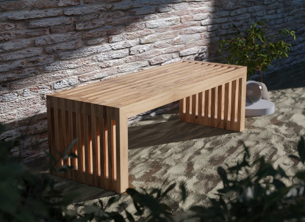 Modern bench, Build plans