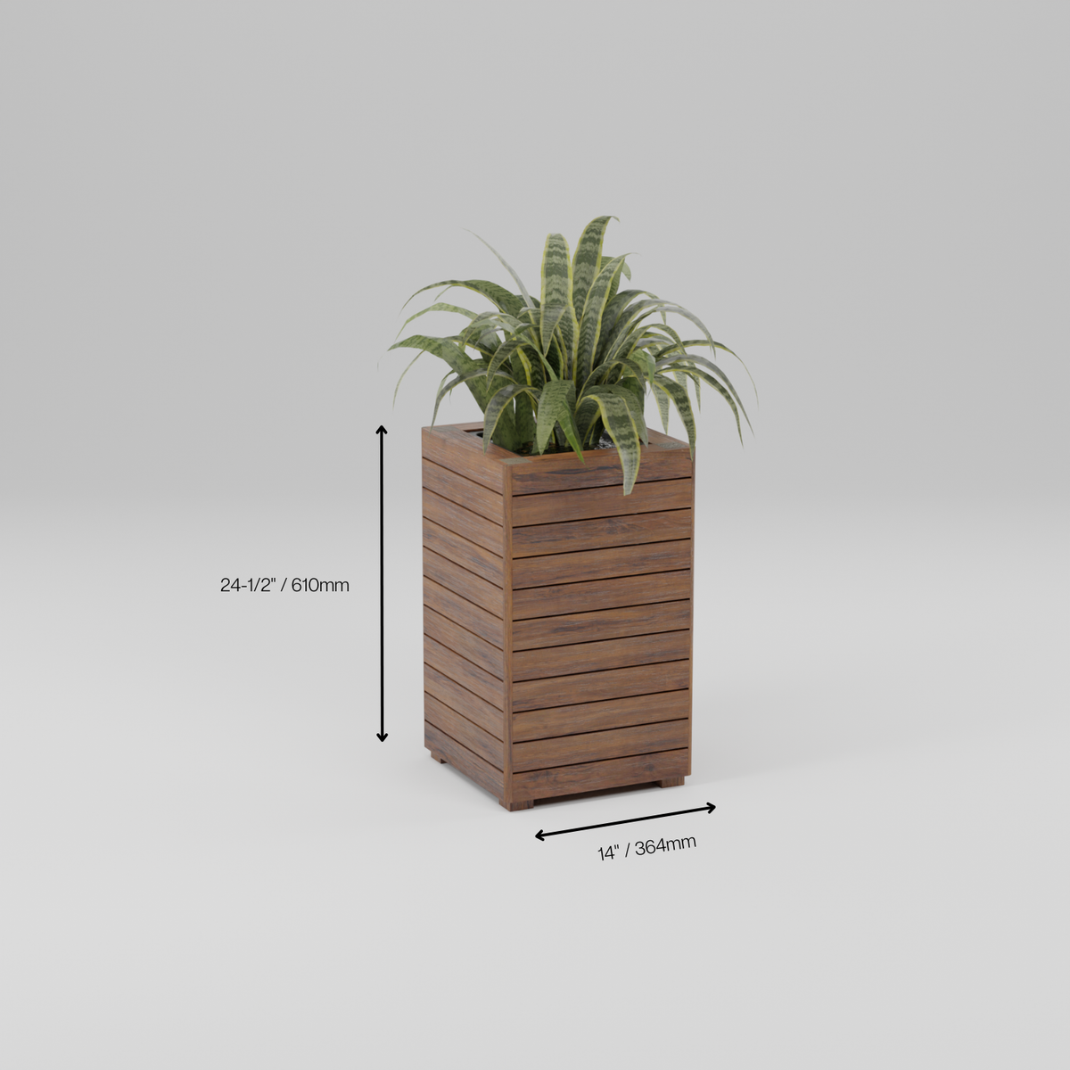 Modern planter boxes, Build plans