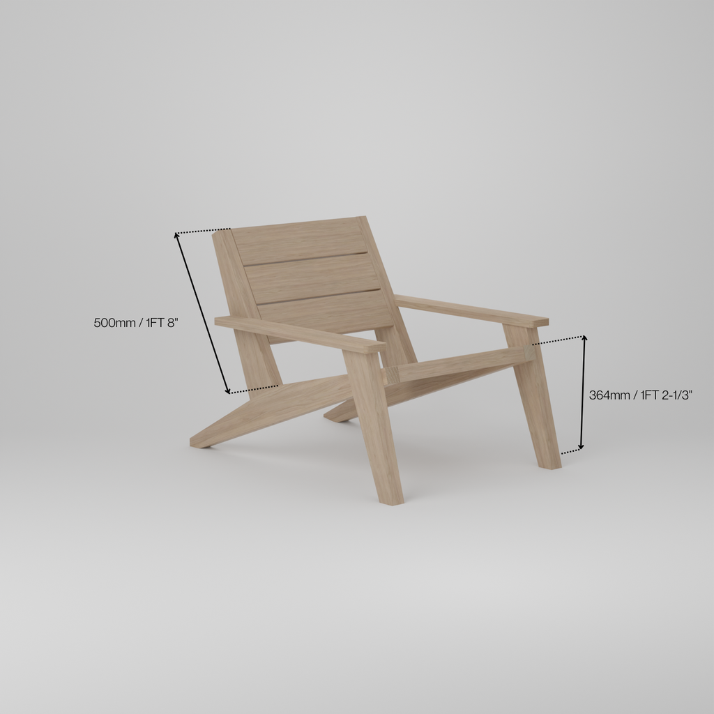 Lounge chair, Build plans