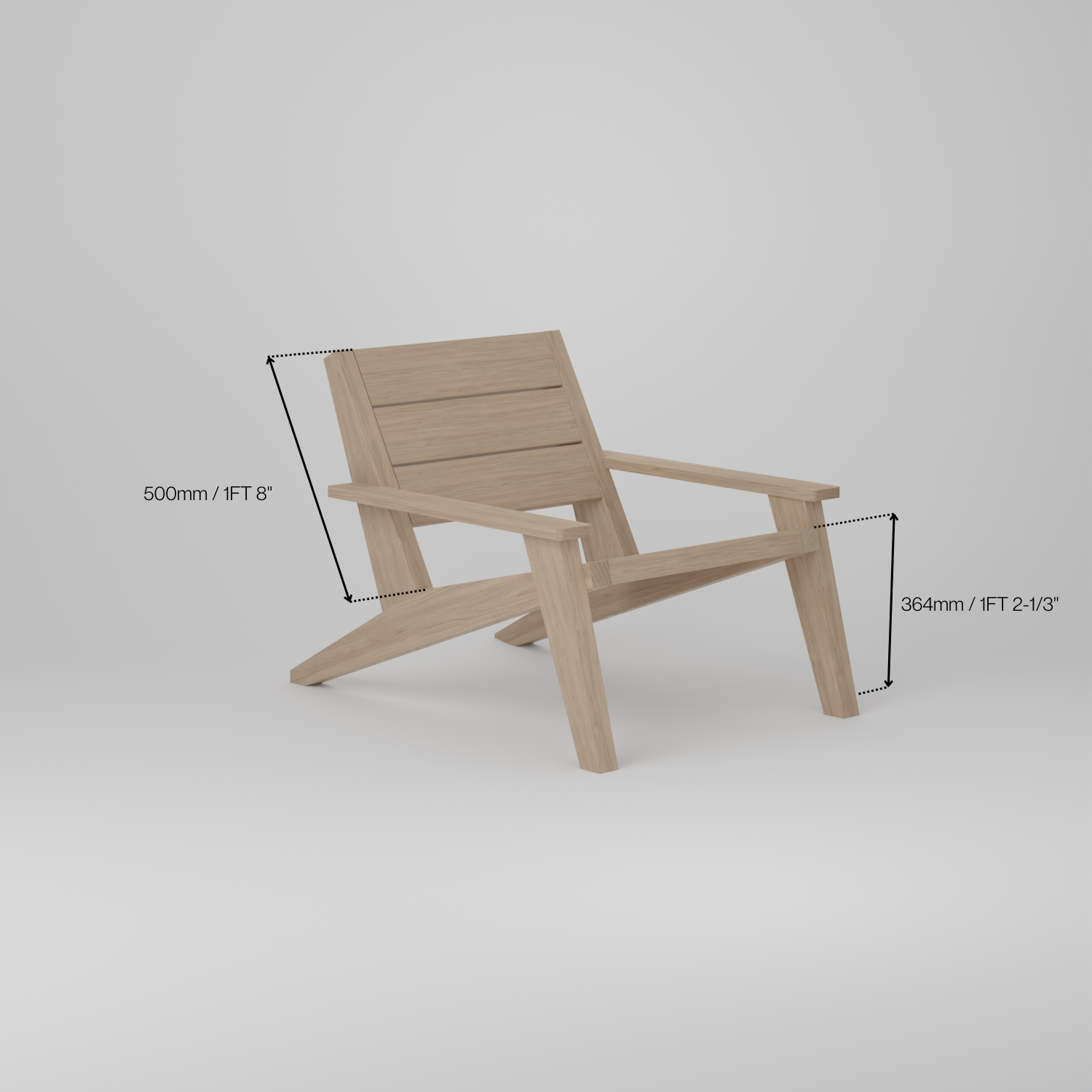 Lounge chair, Build plans
