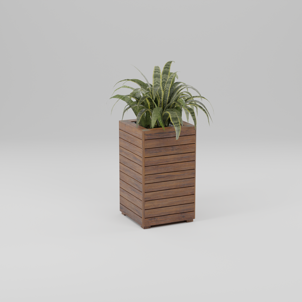 Modern planter box collection, Build plans